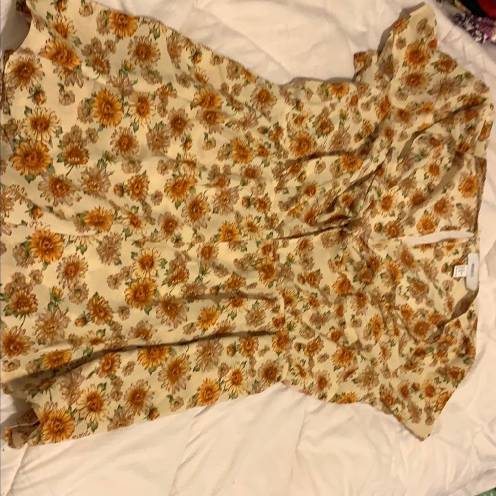 Sunflower romper